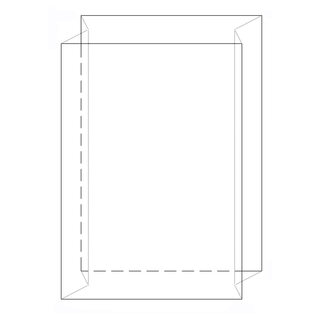 5 Absaugsack Spänesack Plastiksack Umfang ca 2,5m 700x550x1500 mm 60my stark